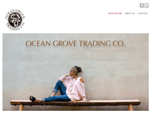 Tablet Screenshot of oceangrovetrading.com
